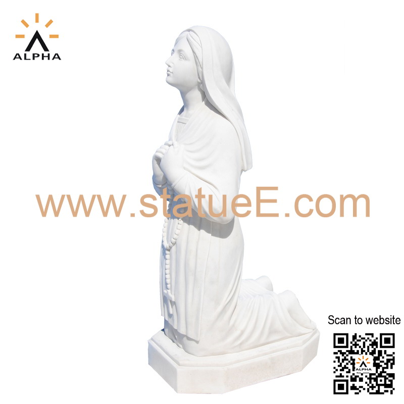 Saint Bernadette statue